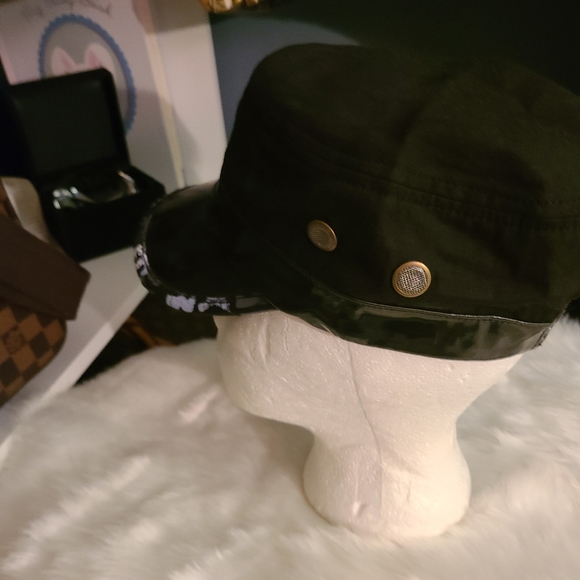 Unisex MILITARY STYLE FLAT TOP HAT - Picture 2 of 5